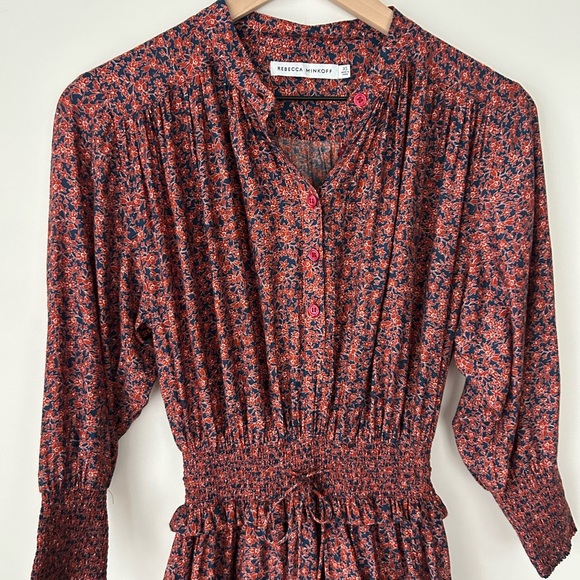 Rebecca Minkoff Floral Blouson Dress - Picture 2 of 6